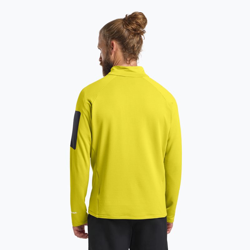 Кофта трекінгова чоловіча Jack Wolfskin Prelight Full Zip chartreuse 3