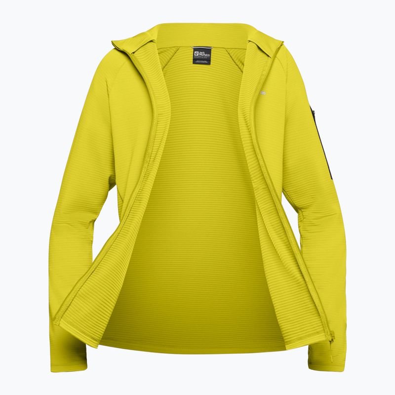 Кофта трекінгова чоловіча Jack Wolfskin Prelight Full Zip chartreuse 9