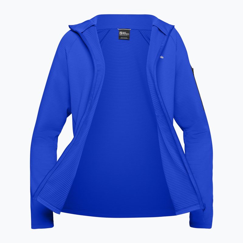 Кофта трекінгова чоловіча Jack Wolfskin Prelight Full Zip vibrant blue 9