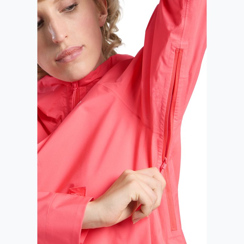 Куртка-дощовик жіноча Jack Wolfskin Prelight 2.5L LT sunset coral 5