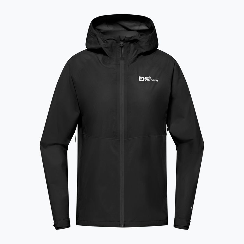 Куртка-дощовик жіноча Jack Wolfskin Prelight 2.5L LT black 7