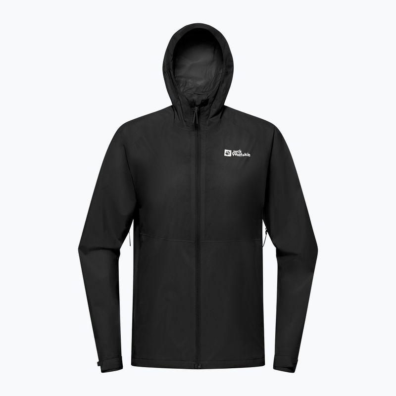 Куртка-дощовик жіноча Jack Wolfskin Prelight 2.5L LT black 8
