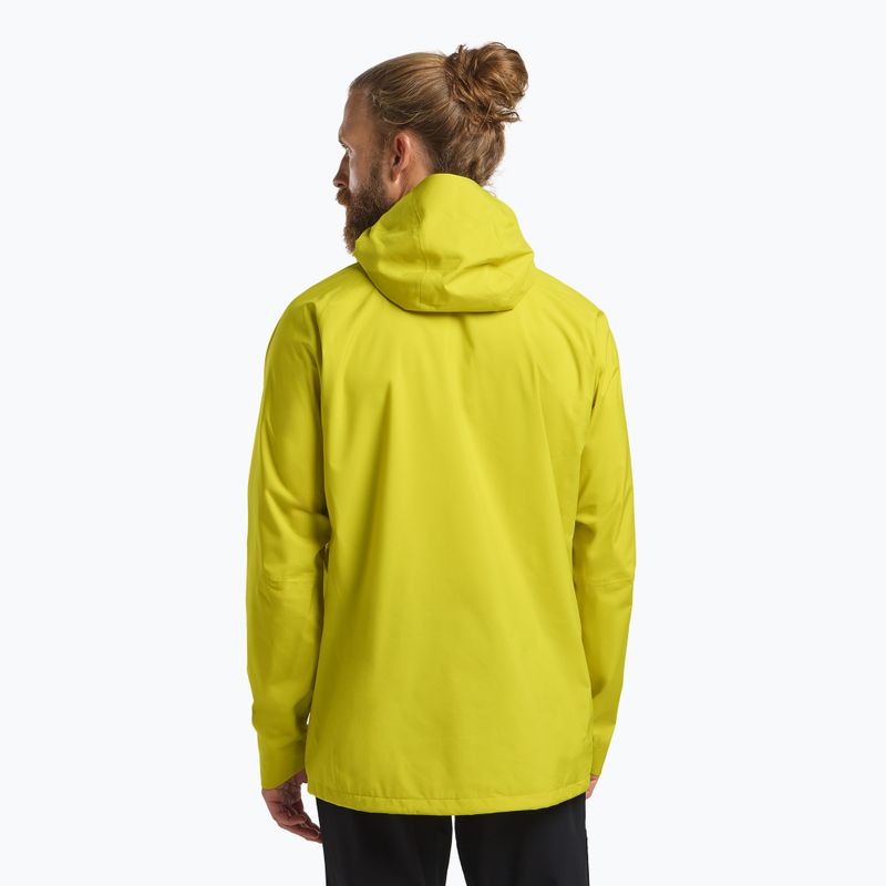 Куртка-дощовик чоловіча Jack Wolfskin Prelight 2.5L LT chartreuse 3