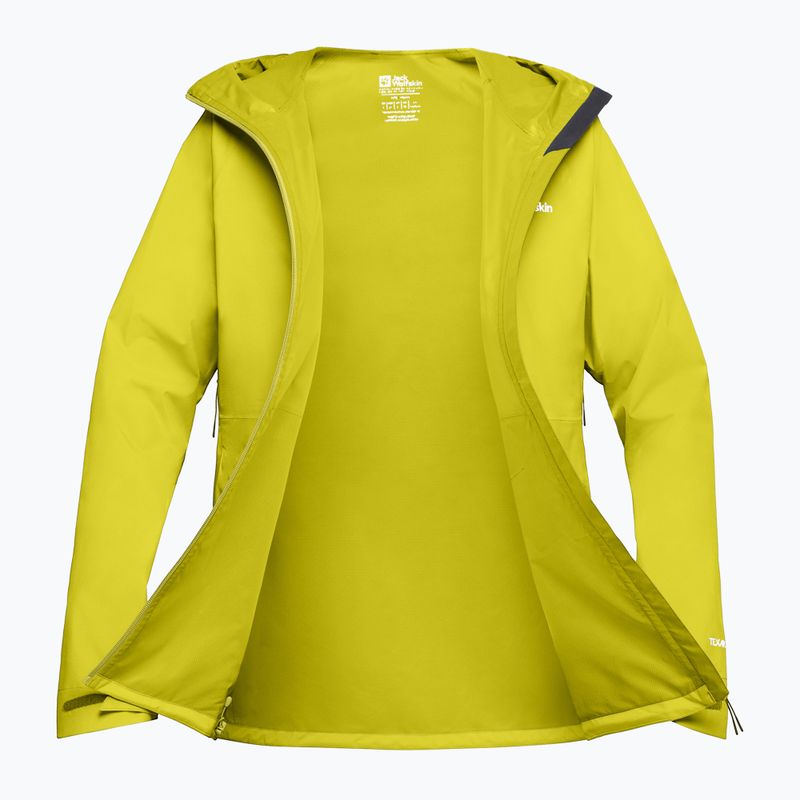 Куртка-дощовик чоловіча Jack Wolfskin Prelight 2.5L LT chartreuse 11