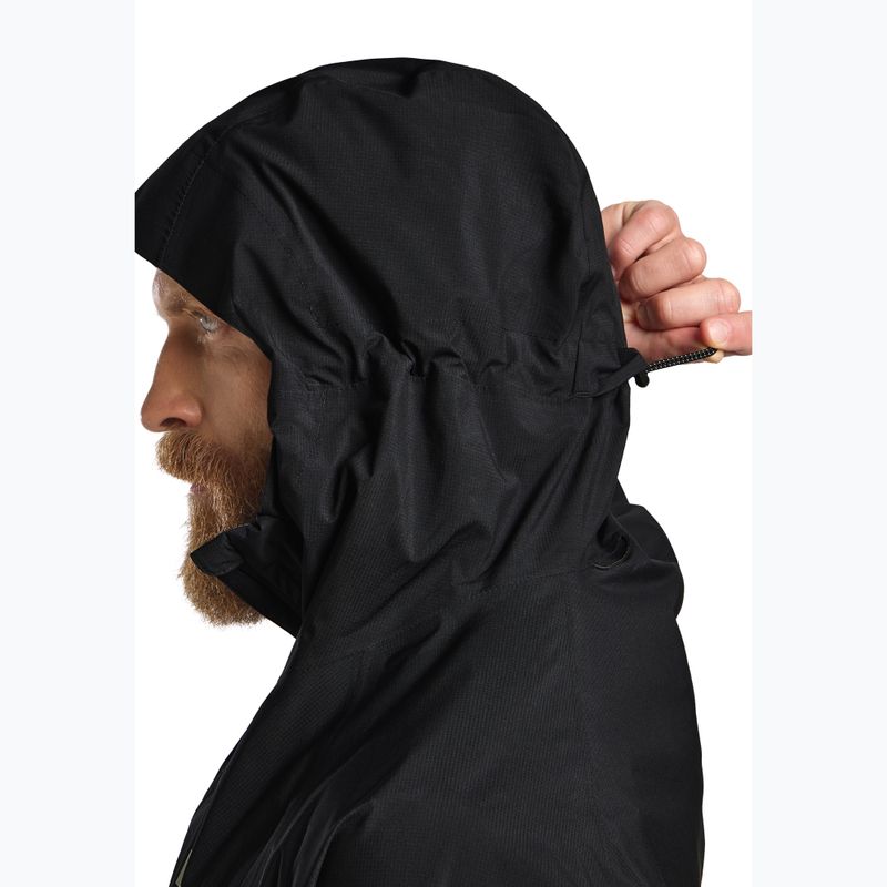 Куртка-дощовик чоловіча Jack Wolfskin Prelight 2.5L LT black 4