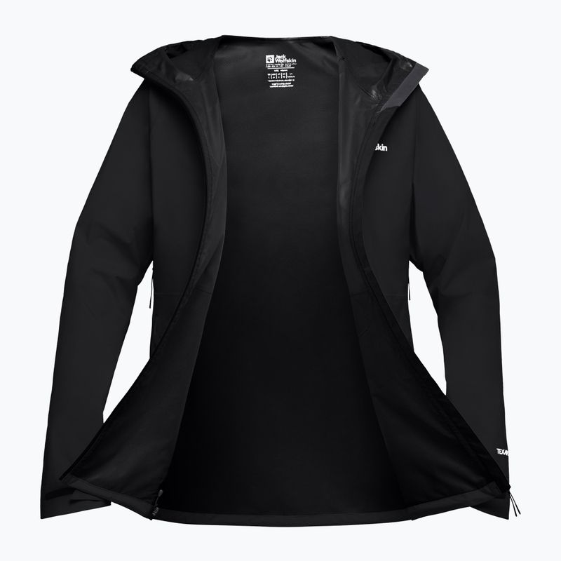 Куртка-дощовик чоловіча Jack Wolfskin Prelight 2.5L LT black 10