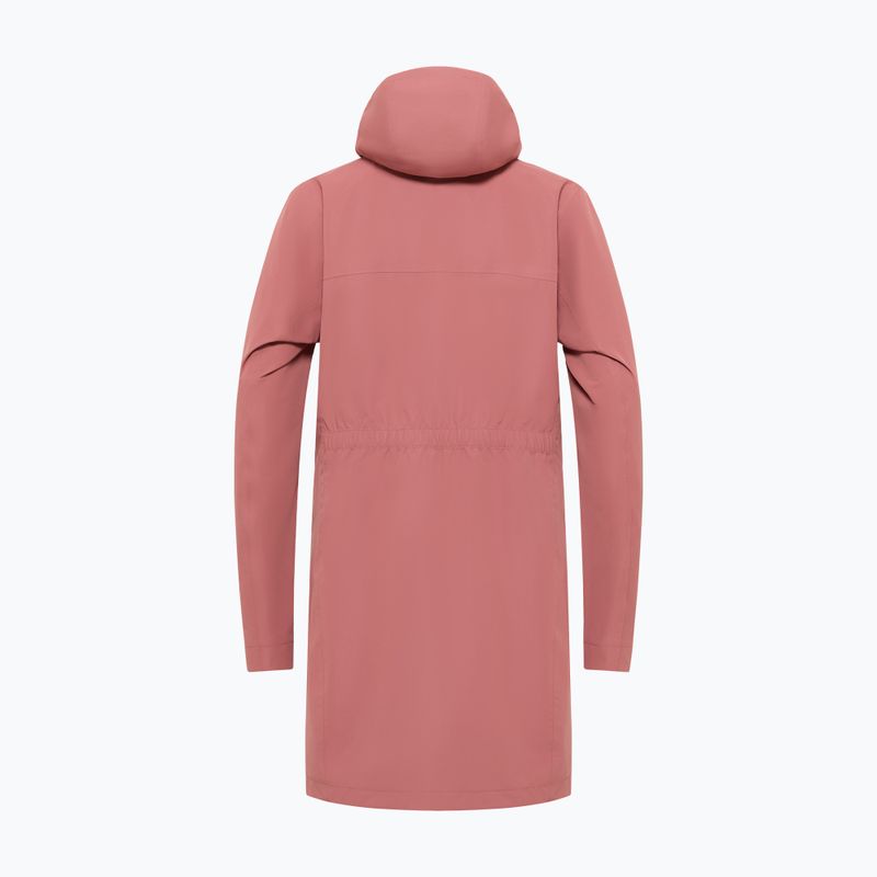 Płaszcz протидощовий жіночий Jack Wolfskin Terraview 2L mineral red 8