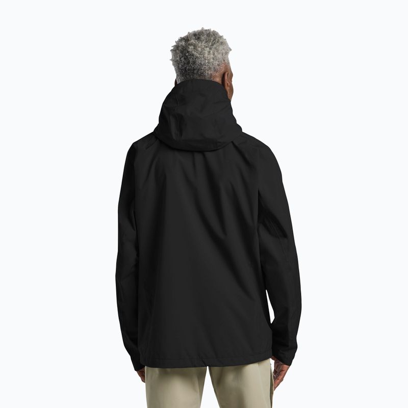 Куртка-дощовик чоловіча Jack Wolfskin Tempest 2l black 3