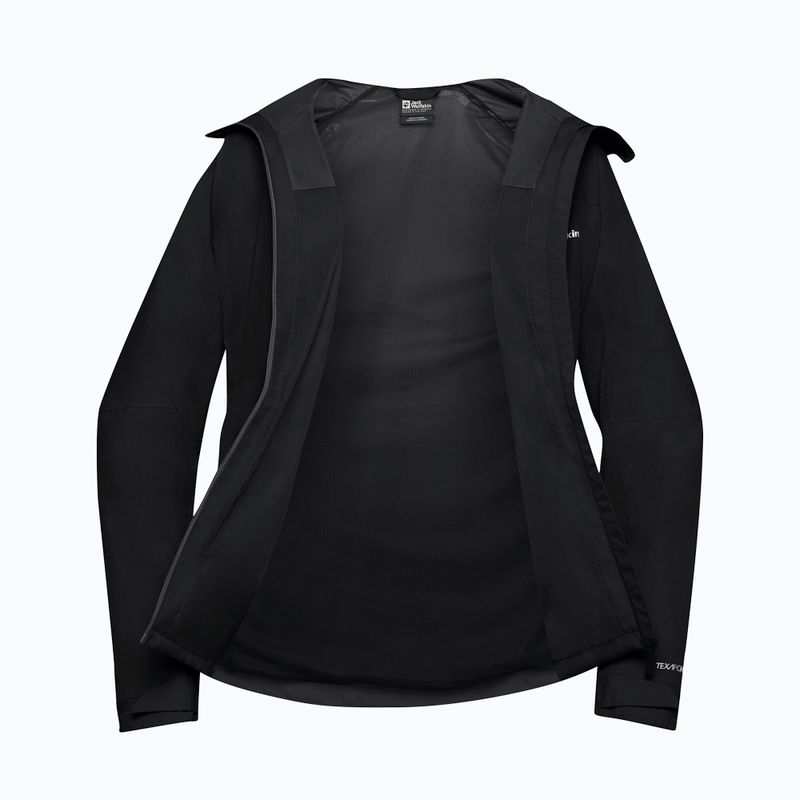 Куртка-дощовик чоловіча Jack Wolfskin Tempest 2l black 11