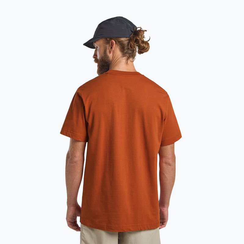 Футболка чоловіча Jack Wolfskin Jack Wolfskin Brand T burnt orange 3