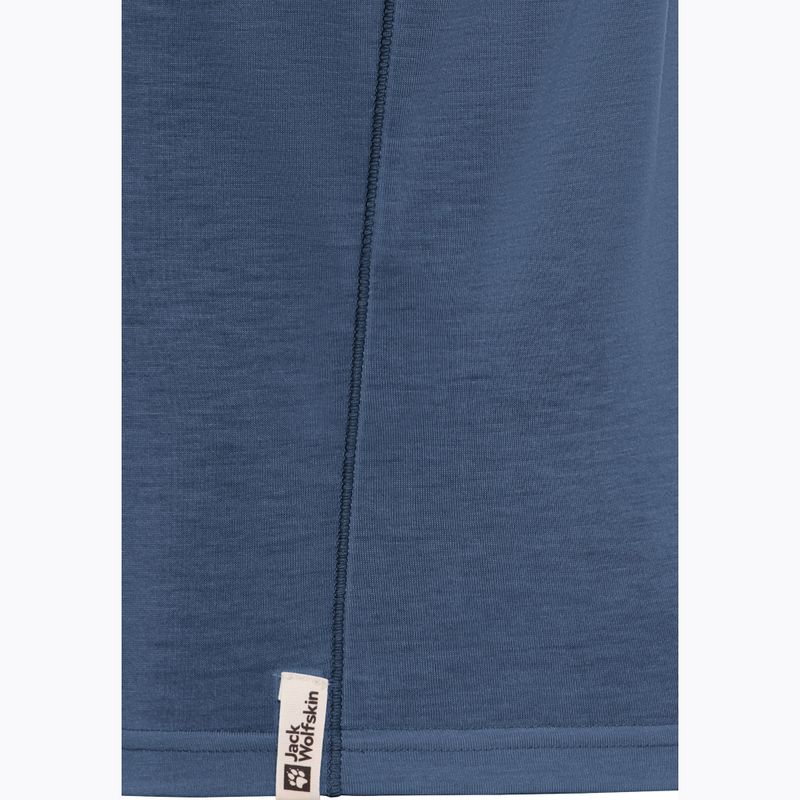 Футболка дитяча Jack Wolfskin Hiking Graphic T print evening sky 9