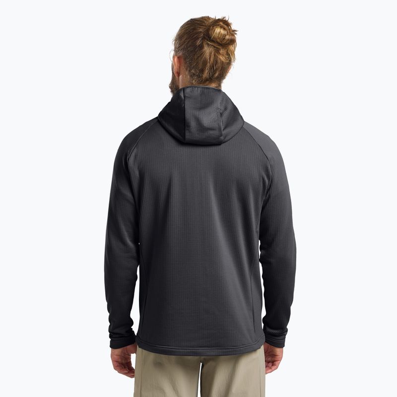 Кофта флісова чоловіча Jack Wolfskin Kolbenberg Hooded Full Zip phantom 3