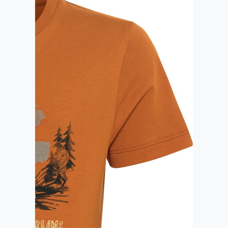 Футболка дитяча Jack Wolfskin Graphic Cotton T print soft amber 9