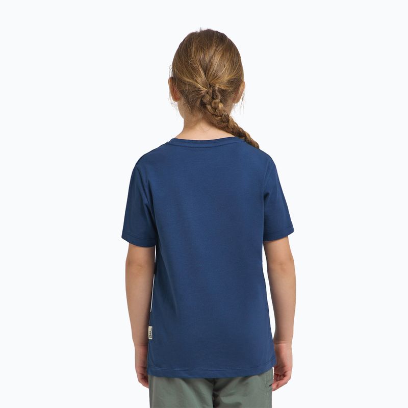 Футболка дитяча Jack Wolfskin Graphic Cotton T print evening sky 3