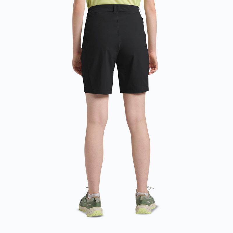 Шорти трекінгові жіночі Jack Wolfskin Hikeout black 3