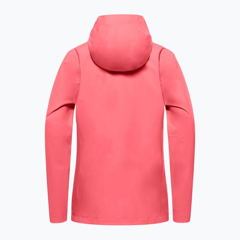 Куртка-дощовик жіноча Jack Wolfskin Trailtime 2L sunset coral 10