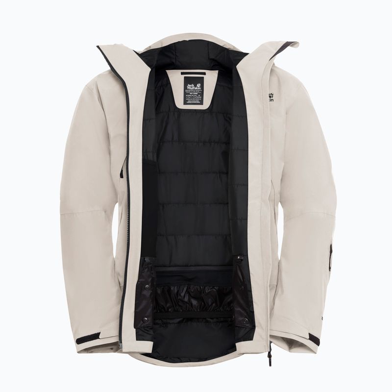 Куртка гірськолижна чоловіча Jack Wolfskin Flowline Pro 2L Ins pale sand 12