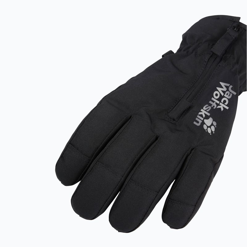 Рукавиці трекінгові дитячі Jack Wolfskin Easy Zip black 4