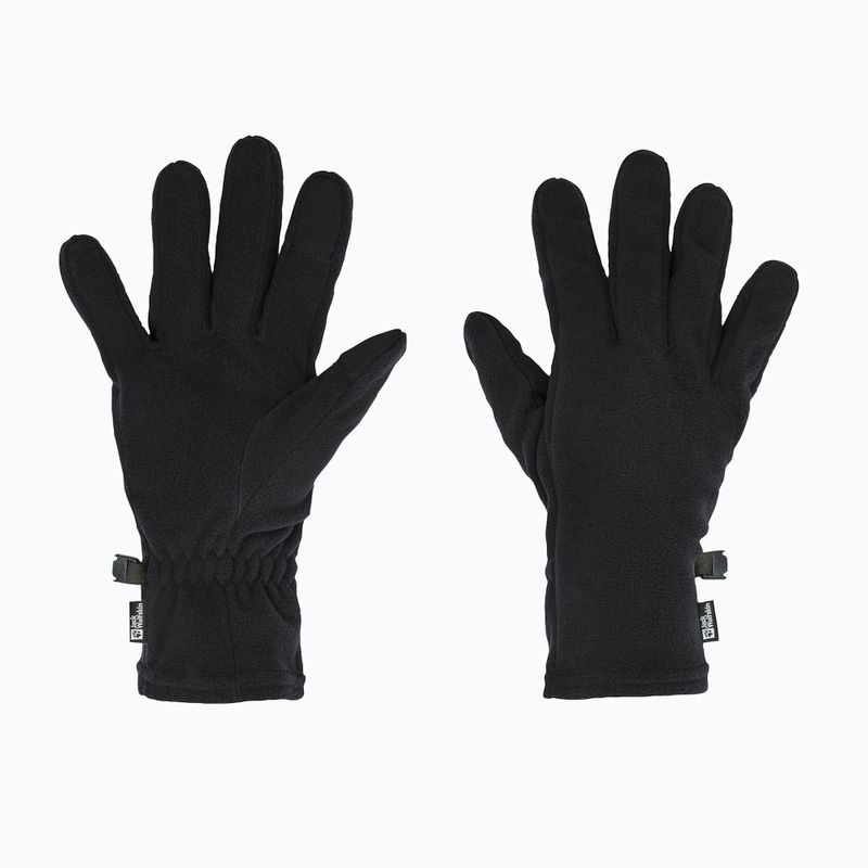 Рукавиці трекінгові Jack Wolfskin Real Stuff black 2