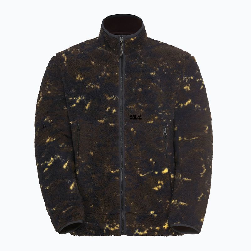 Кофта трекінгова чоловіча Jack Wolfskin Stone Lite Aop lichen peat 7