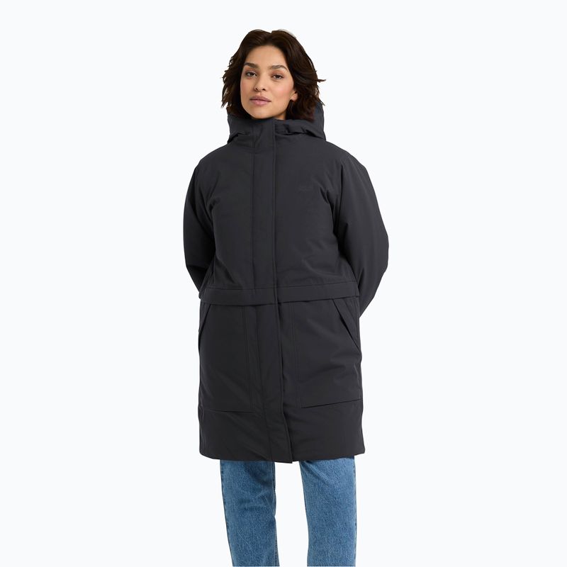 Куртка утеплена жіноча Jack Wolfskin Wintertide black