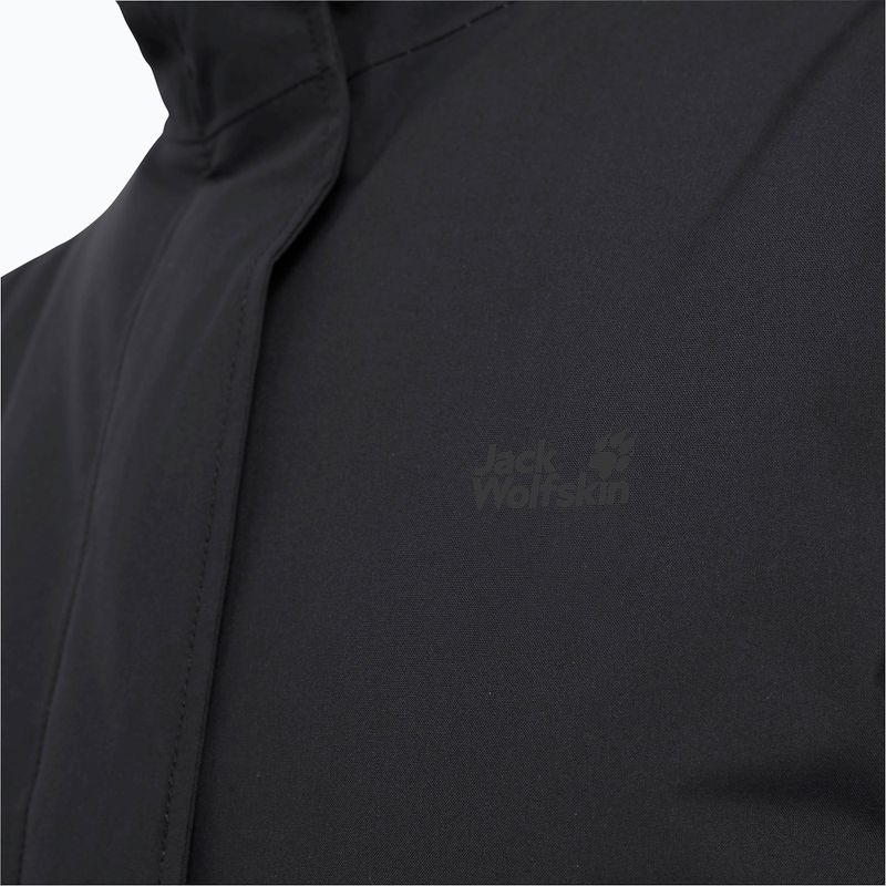 Куртка утеплена жіноча Jack Wolfskin Wintertide black 5