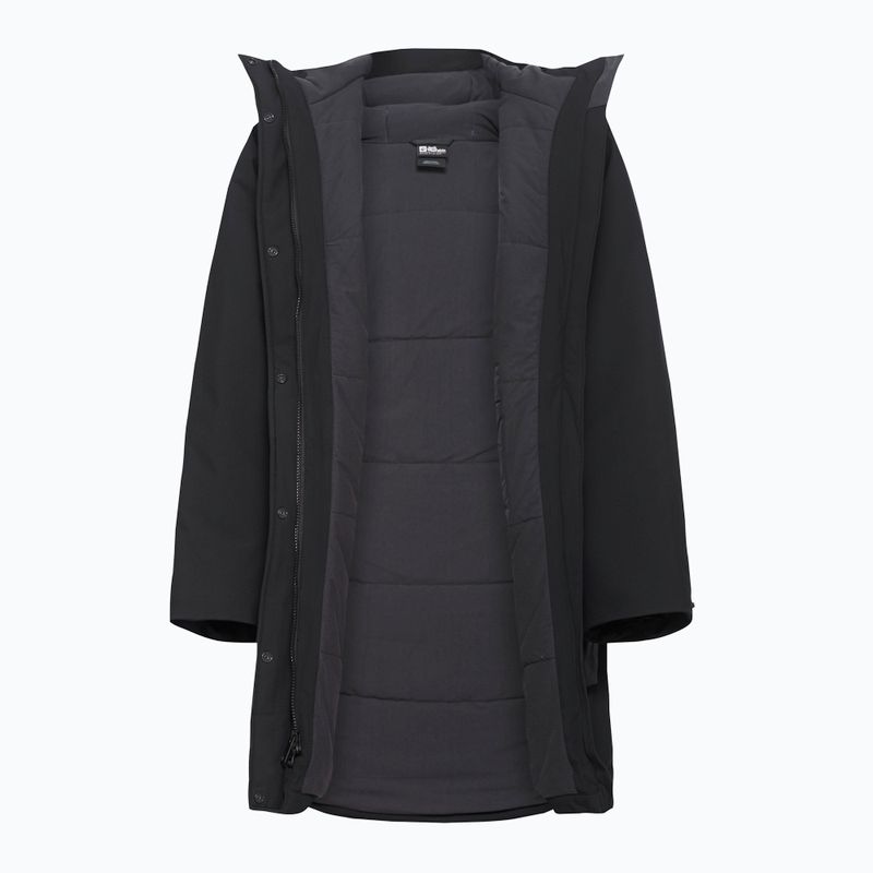 Куртка утеплена жіноча Jack Wolfskin Wintertide black 9