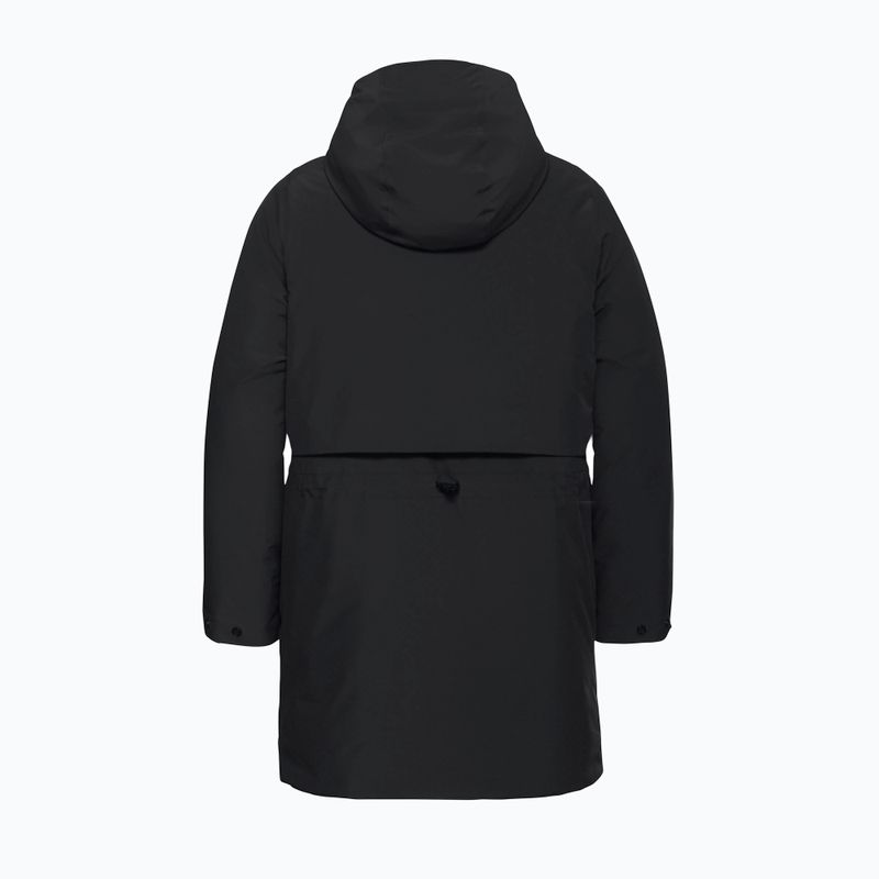 Dámska zateplená bunda Jack Wolfskin Frost Haven čierna 8