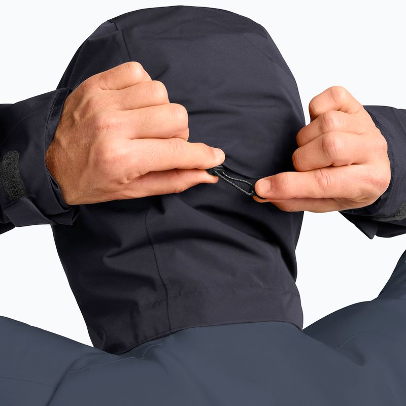 Куртка гірськолижна чоловіча Jack Wolfskin Flowline 2L Ins midnight sky 4