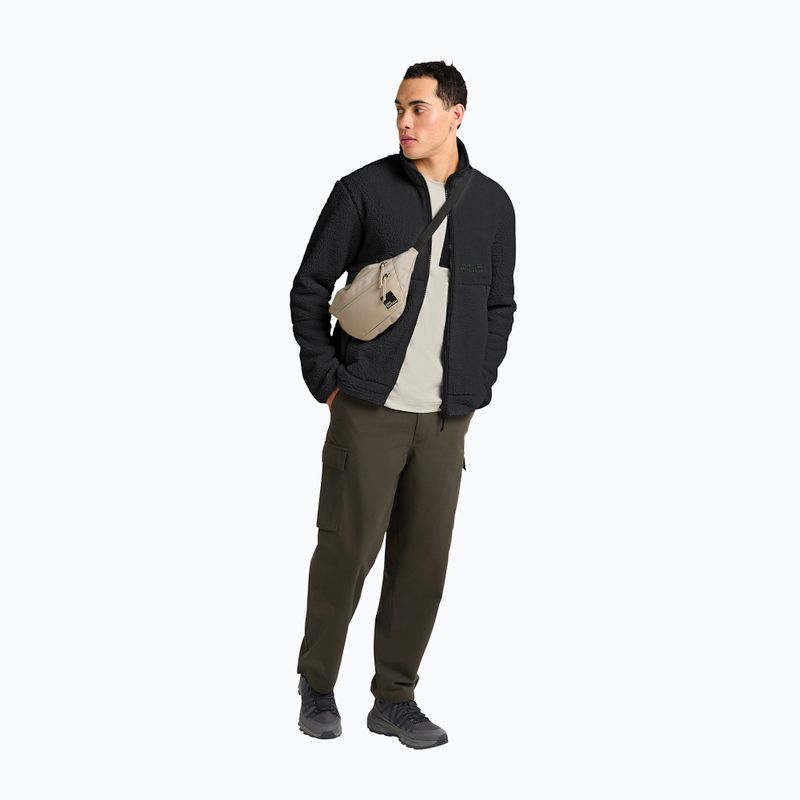 Кофта трекінгова чоловіча Jack Wolfskin Stone Lite black 2