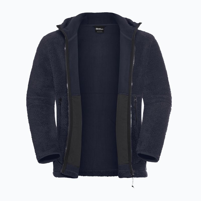 Кофта трекінгова чоловіча Jack Wolfskin Stone Lite Hooded dark navy 9