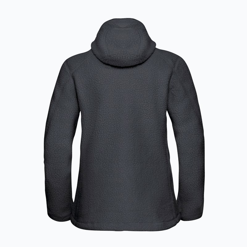 Кофта флісова жіноча Jack Wolfskin Cradle Mountain Pile Full Zip phantom 8