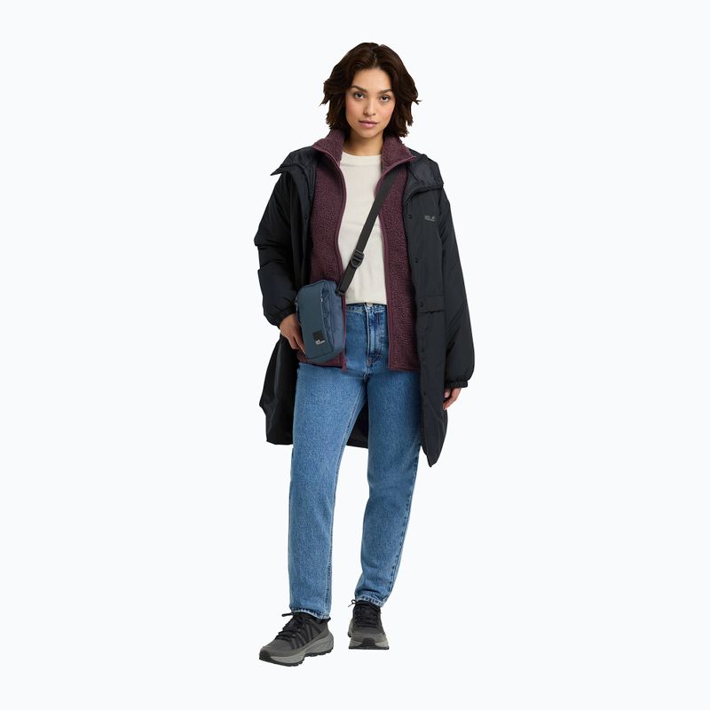 Куртка утеплена жіноча Jack Wolfskin Altay black 2