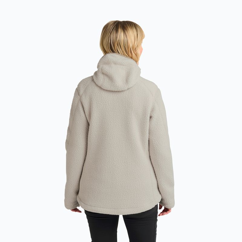 Кофта флісова жіноча Jack Wolfskin Cradle Mountain Pile Full Zip pale sand 3