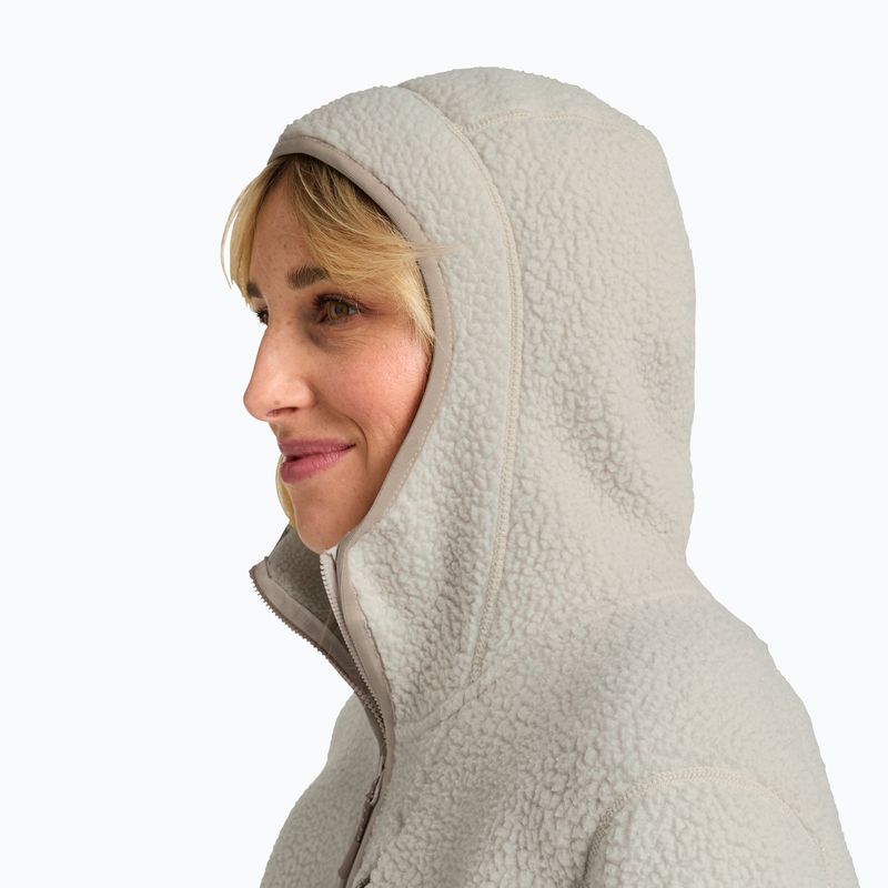 Кофта флісова жіноча Jack Wolfskin Cradle Mountain Pile Full Zip pale sand 4