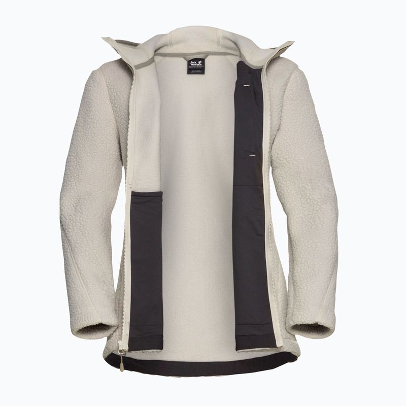Кофта флісова жіноча Jack Wolfskin Cradle Mountain Pile Full Zip pale sand 9