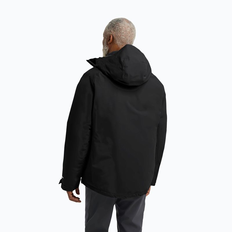 Куртка-дощовик чоловіча Jack Wolfskin Icecape 2L Down Ins Rds black 3