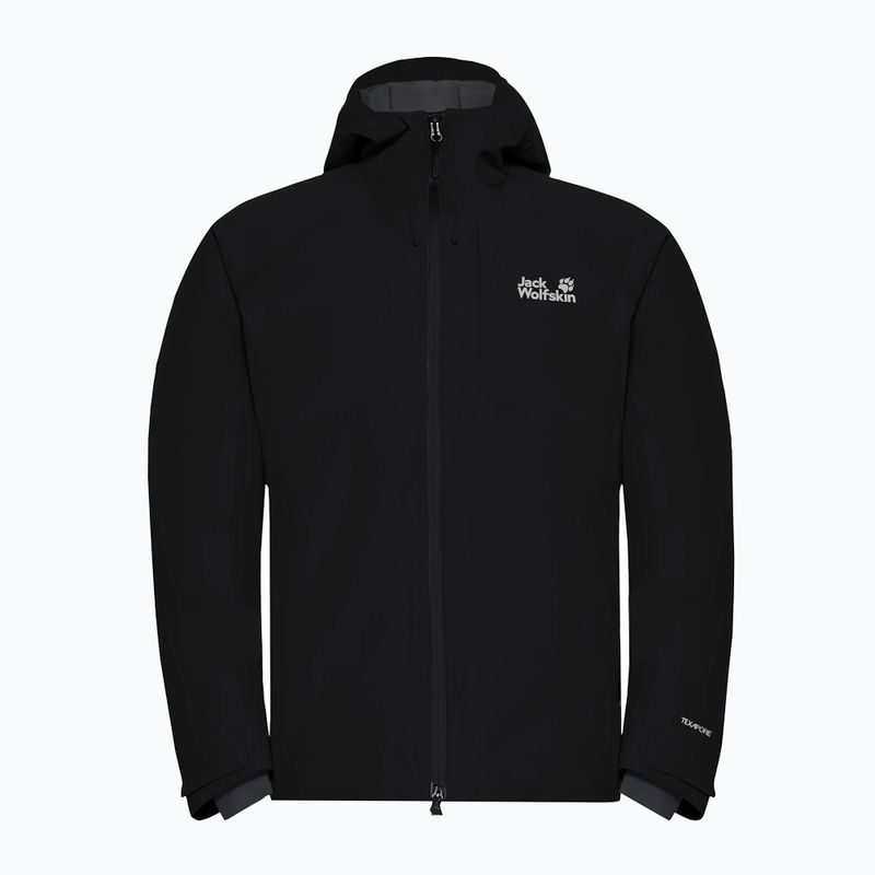 Пуховик чоловічий Jack Wolfskin Icecape 2L Down Ins Rds black 7