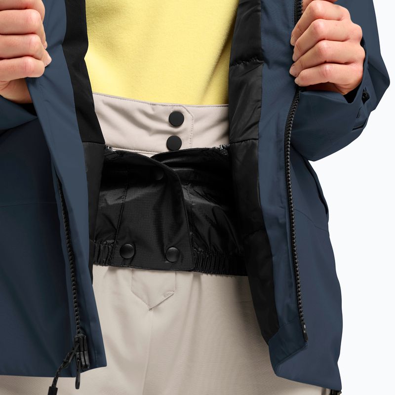 Куртка гірськолижна жіноча Jack Wolfskin Flowline Pro 2L Ins mignight sky 7