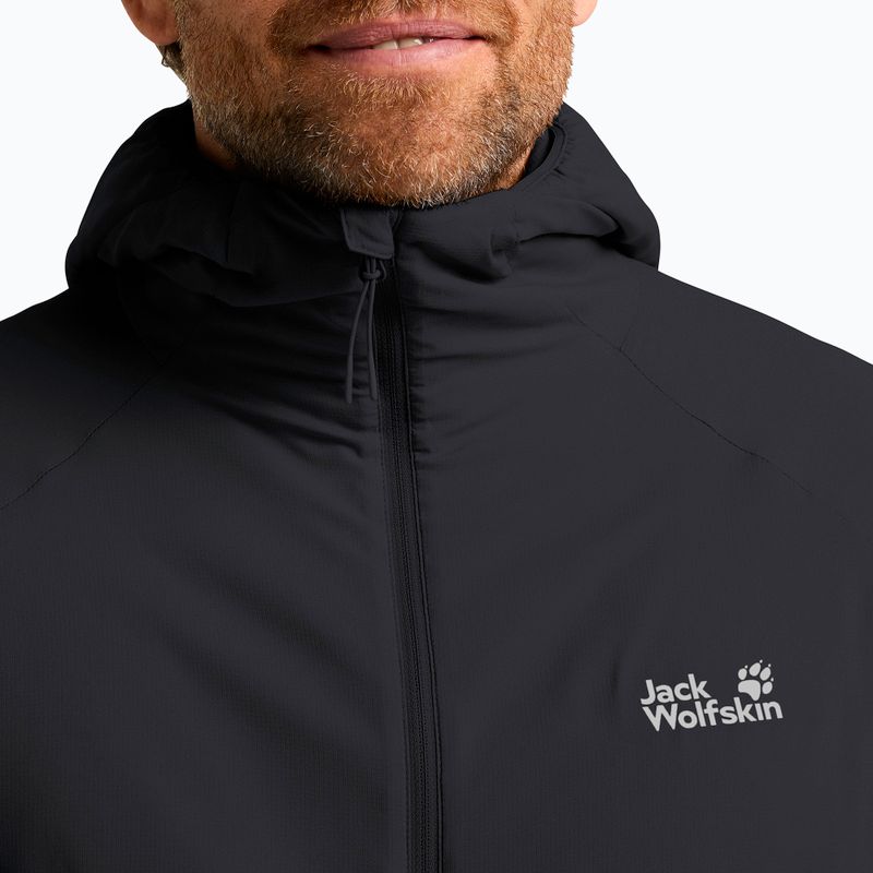 Куртка софтшелл чоловіча Jack Wolfskin Prelight Ins black 4