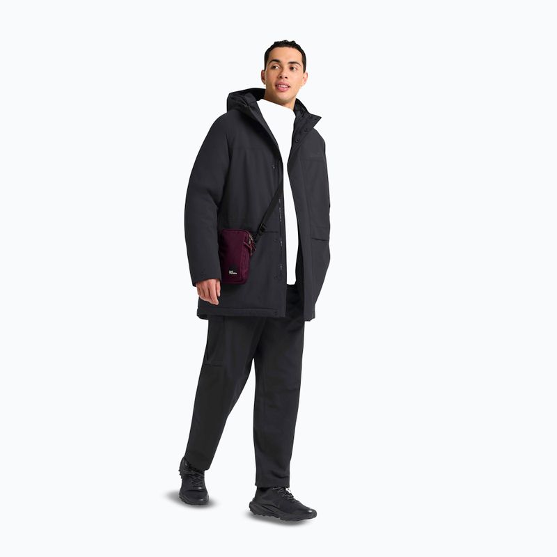 Пальто утеплене чоловіче Jack Wolfskin Cold Camp Coat black 2
