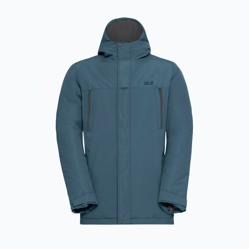 Куртка утеплена чоловіча Jack Wolfskin Glacier Shield aluminium blue 7