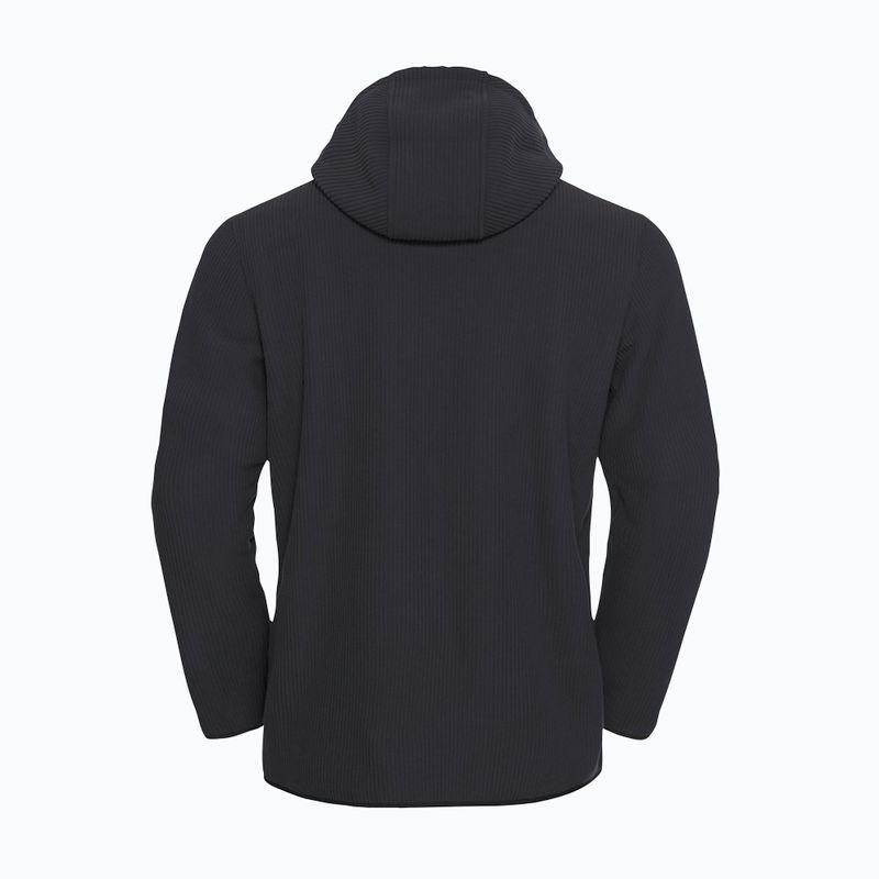 Кофта трекінгова чоловіча Jack Wolfskin Lake Ridge Hooded black 8