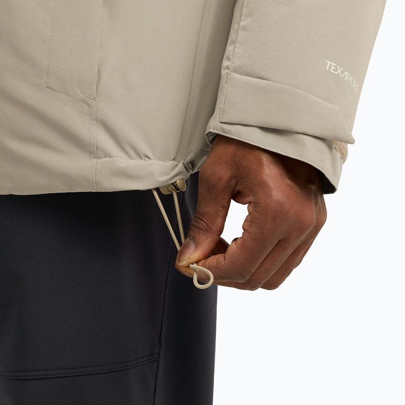 Пуховик чоловічий Jack Wolfskin Icecape 2L Down Ins Rds linen 6
