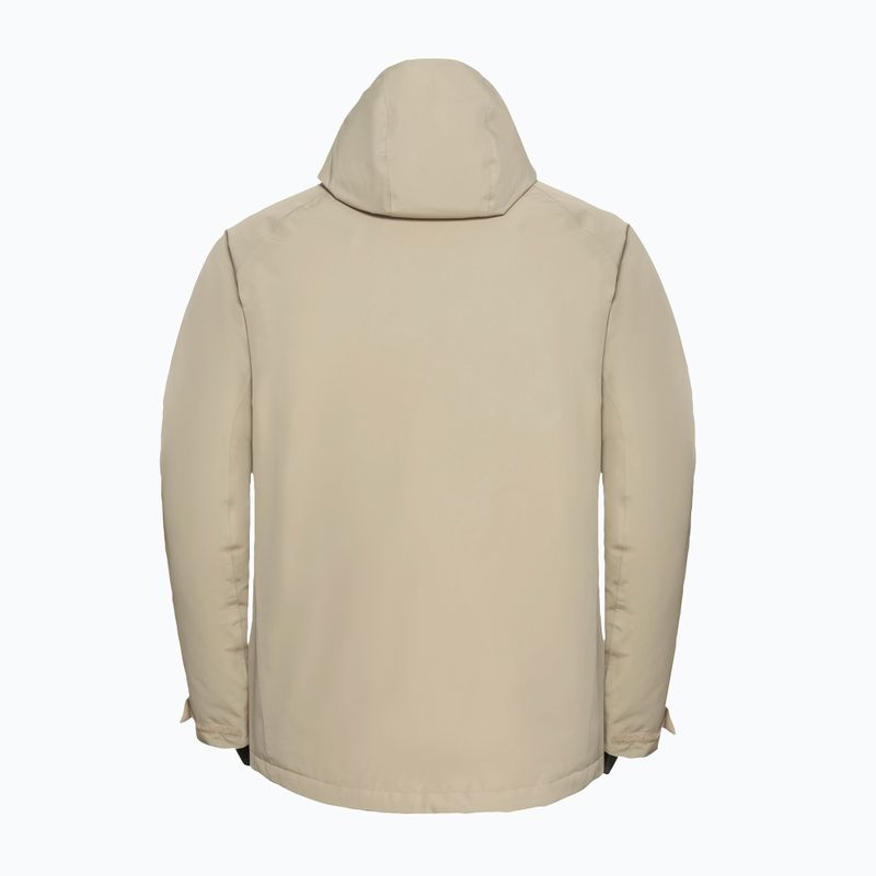 Куртка-дощовик чоловіча Jack Wolfskin Icecape 2L Down Ins Rds linen 8