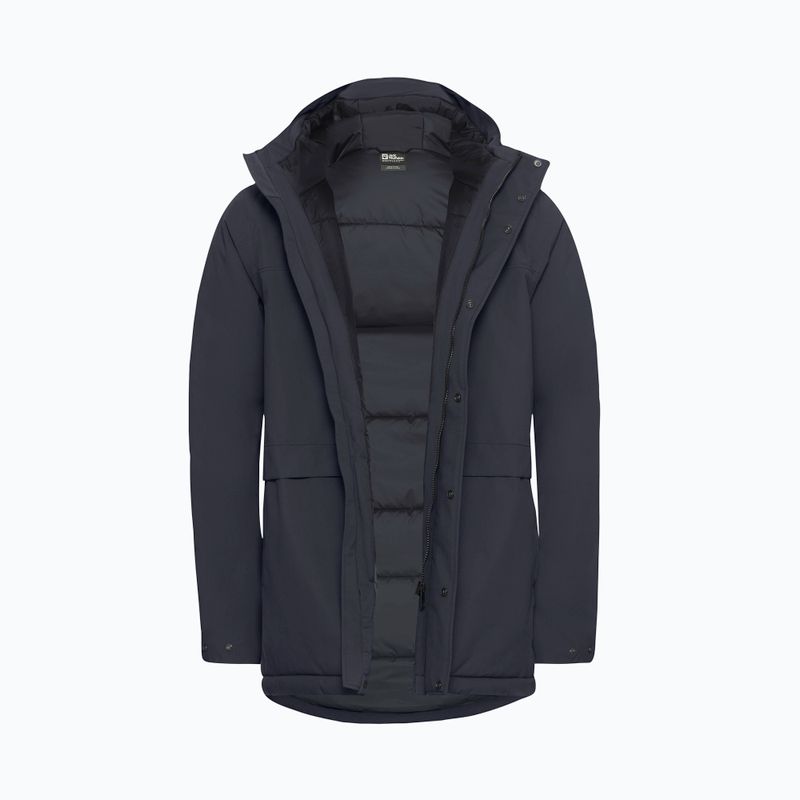 Куртка утеплена чоловіча Jack Wolfskin Cold Camp Coat dark navy 9