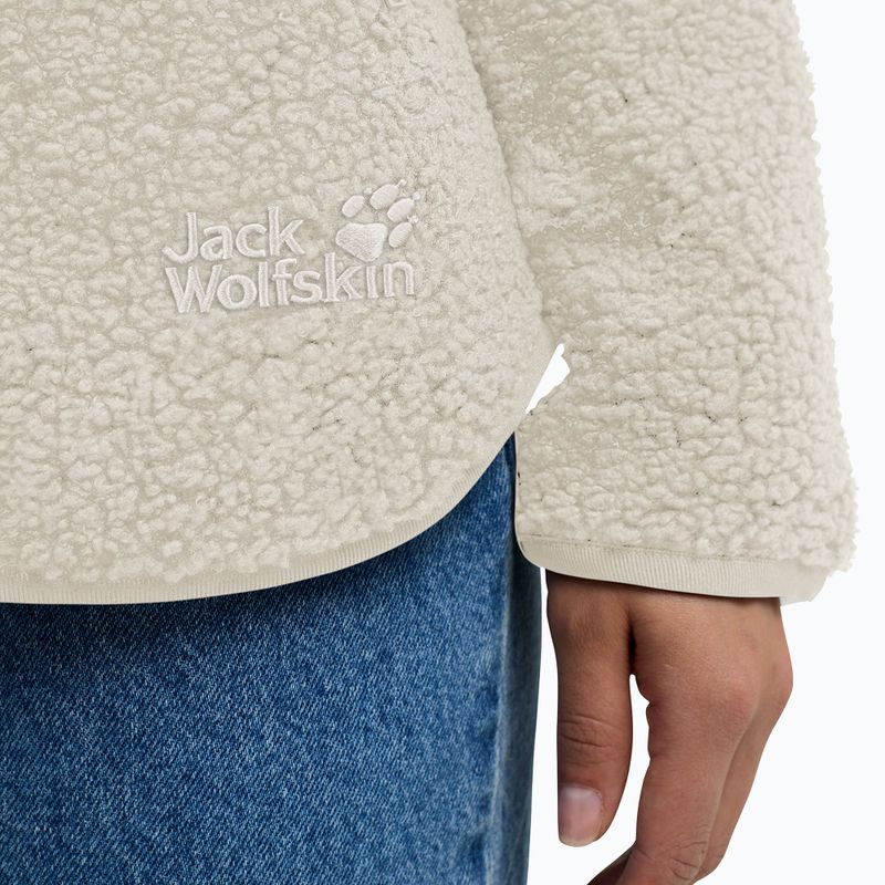 Кофта трекінгова жіноча Jack Wolfskin High Curl pale sand 6