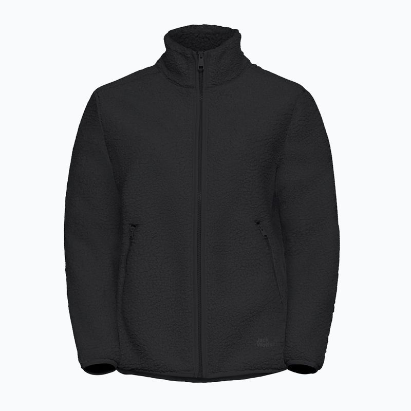 Кофта трекінгова жіноча Jack Wolfskin High Curl black 7