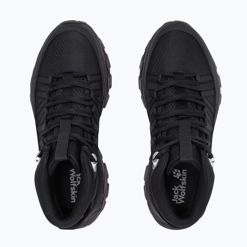 Кросівки туристичні жіночі Jack Wolfskin Wild Hike Texapore Mid black 3