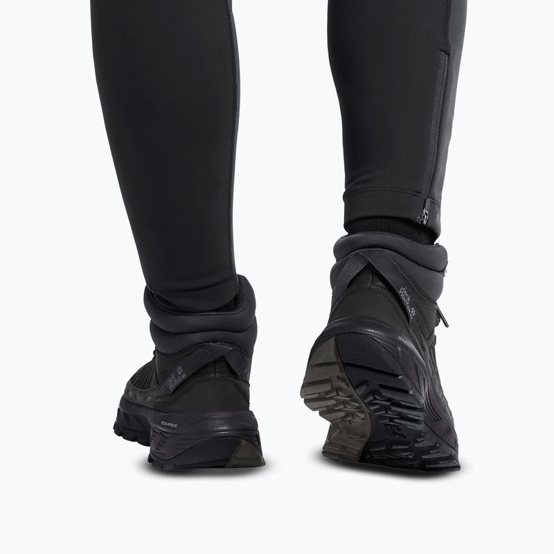 Взуття туристичне жіноче Jack Wolfskin Wild Hike Texapore Mid black 5